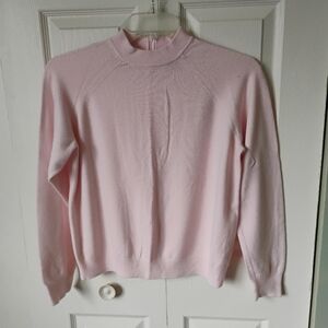 Designers Originals Soft Mock Neck Sweater - Light Pink